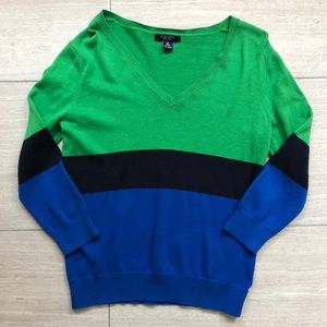 J Crew striped sweater